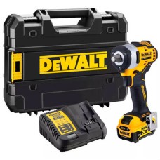Акумуляторний ударний гайкокрут DeWALT DCF901P1, 1 акб 12 В Li-Ion XR на 5.0 Ah, з/п в кейсі TSTAK