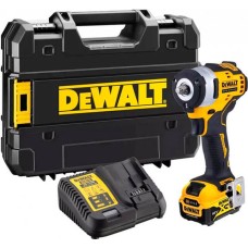 Акумуляторний ударний гайкокрут DeWALT DCF903P1, 1 акб 12 В Li-Ion XR на 5.0 Ah, з/п в кейсі TSTAK