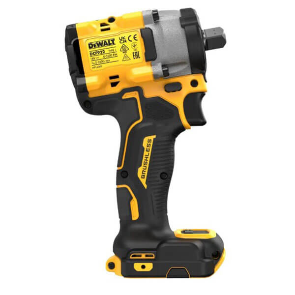 Акумуляторний ударний гайкокрут DeWALT DCF922D2T, 2 акб 18 В Li-Ion XR по 2.0 Ah, з/п, кейс