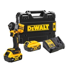 Акумуляторний ударний гайкокрут DeWALT DCF922P2T, 2 акб 18 В Li-Ion XR по 5.0 Ah, з/п, кейс