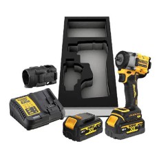 Акумуляторний ударний гайкокрут DeWALT DCF923P2G, 2 акб 18 В Li-Ion XR по 5.0 Ah, з/п