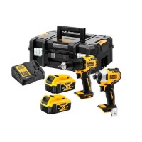 Набор из двух инструментов бесщеточных DeWALT DCK2062M2T