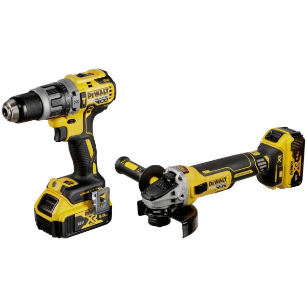 Набор из двух инструментов бесщеточных DeWALT DCK2080P2T