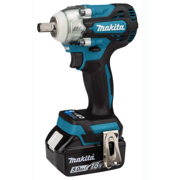 Акумуляторний ударний гайкокрут Makita DTW301RTJ із 2 акб 18 V 5.0Ah, з/п DC18RC
