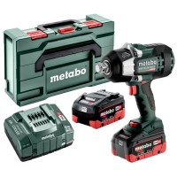 Аккумуляторный ударный гайковерт Metabo SSW 18 LTX 1750 BL в MetaBox с 2 акб LIHD 18 V 5.5 Ah, з/у ASC 145