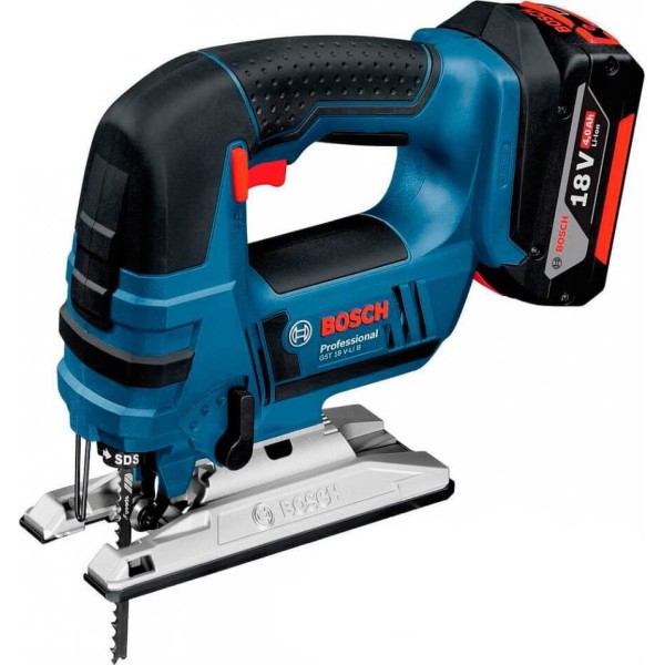 Лобзик акумуляторний Bosch Professional GST 18V-LI B з акб GBA 18V 4.0 Ah, з/п GAL 18V-40 в картоні