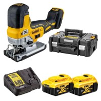 Лобзик аккумуляторный DeWalt DCS335P2 в кейсе с 2 акб и з/у
