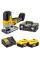 Лобзик акумуляторний DeWalt DCS335P2 в кейсі з 2 акб і з/п