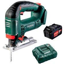 Аккумуляторный лобзик Metabo STAB 18 LTX 100 с 1 акб 18 V 4.0Ah, з/у ASC 55