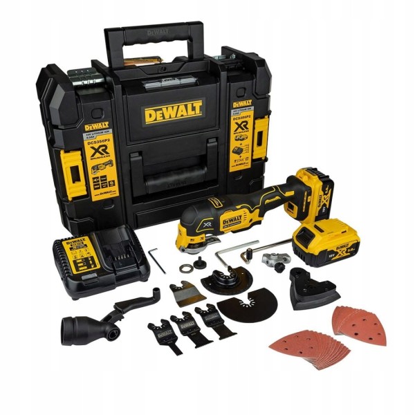 Акумуляторний багатофункціональний інструмент DeWalt DCS356P2