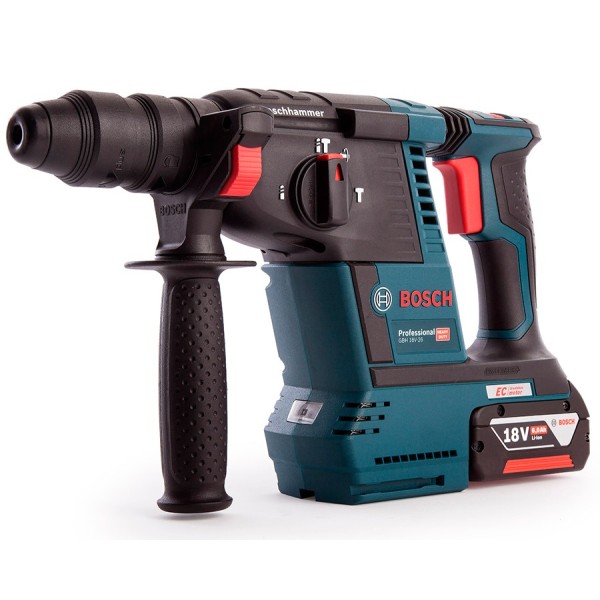 Перфоратор акумуляторний Bosch Professional GBH 18V-26 в картоні з 1 акб ProCORE 18V 8.0Ah та з/п GAL 1880 CV