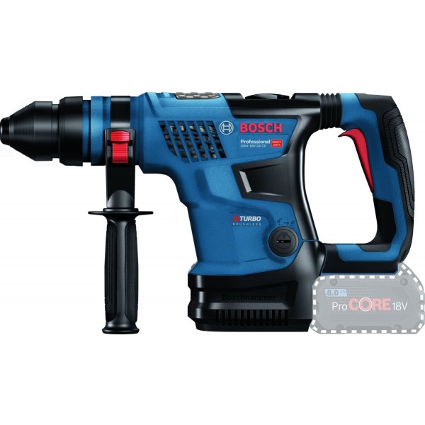 Аккумуляторный перфоратор Bosch Professional GBH 18V-34 CF, в чемодане, без акб (0611914021)