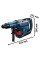 Аккумуляторный перфоратор Bosch Professional GBH 18V-45 C в кейсе, без акб и з/у