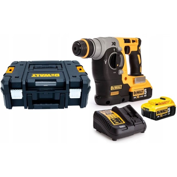 Перфоратор акумуляторний DeWalt DCH273P2 з 2 акб, з/п у кейсі