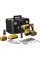 Перфоратор аккумуляторный DeWalt DCH417X2 c 2 акб XR FlexVolt 54В 9 Ah, з/у и аксессуарами в кейсе