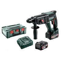 Аккумуляторный перфоратор Metabo KH 18 LTX 24, 2x5.2 Ah, ASC 55, кейс MetaBox