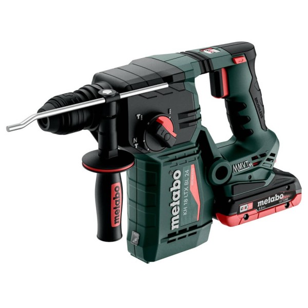 Аккумуляторный перфоратор Metabo KH 18 LTX BL 24 с 2 акб, з/п в кейсе