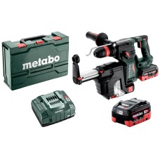 Аккумуляторный перфоратор Metabo KH 18 LTX BL 24 Q Set ISA с 2 акб, з/п в кейсе