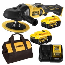 Акумуляторна полірувальна машина DeWalt DCM849P2 з 2 акб, з/п в сумці