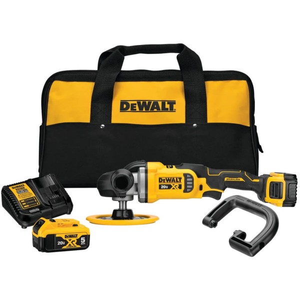 Акумуляторна полірувальна машина DeWalt DCM849P2 з 2 акб, з/п в сумці