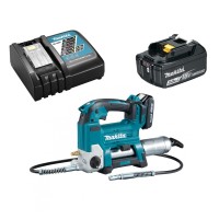 Аккумуляторный пистолет для смазки Makita DGP180Z, акб 3 Ah, з/у,