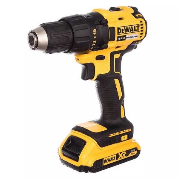 Дриль-шуруповерт акумуляторний безщітковий DeWalt DCD777D2T, 2 акб 2 Ah, з/п, в кейсі