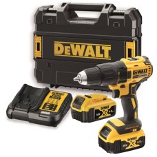 Дрель-шуруповерт аккумуляторный бесщеточный DeWalt DCD777M2T, 2 акб 4 Ah, з/у, в кейсе