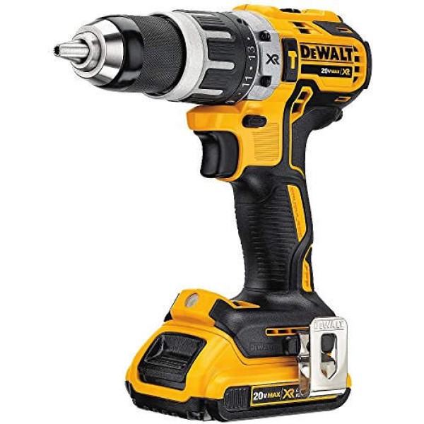 Акумуляторний ударний дриль-шуруповерт DeWALT DCD796D2, безщітковий, 2 акб 2 Ah, з/п, в кейсі
