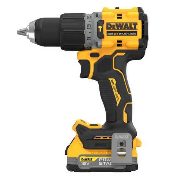 Акумуляторний ударний дриль-шуруповерт DeWALT DCD805E2T, безщітковий, 2 акб 1.7 Ah, з/п, у валізі TSTAK