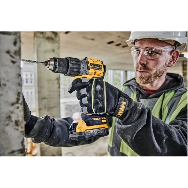 Акумуляторний ударний дриль-шуруповерт DeWALT DCD805P2T, безщітковий, 1 акб 5 Ah, з/п,у валізі TSTAK