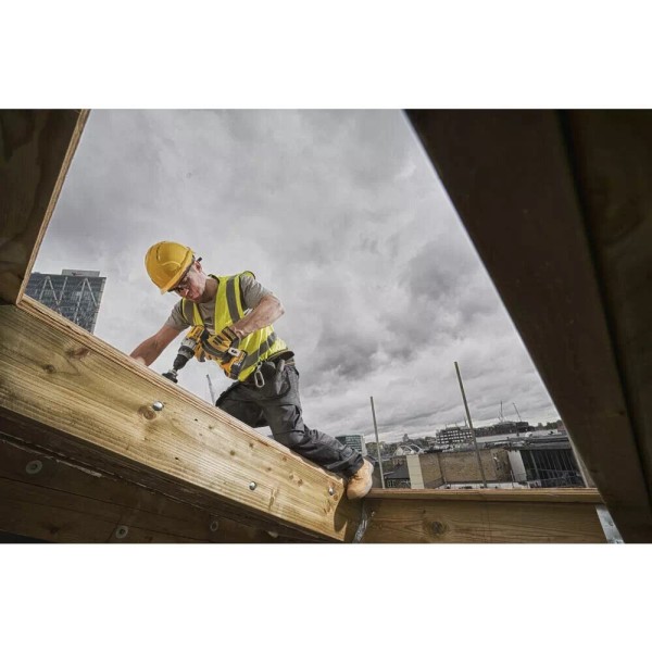 Дриль-шуруповерт акумуляторний безщітковий DeWalt DCD991NT з додатковою рукояткою, в кейсі, без акб, з/п