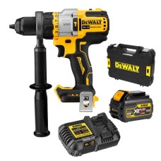 Аккумуляторный ударный дрель-шуруповерт DeWALT DCD999T1, бесщеточный, 1 акб 6 Ah, з/у, в кейсе