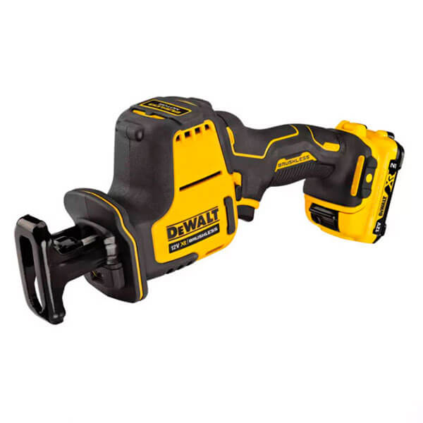 Аккумуляторная сабельная пила Dewalt DCS312D2, 2 акб 10.8/12 В XR Li-lon на 2.0 Ah, з/у, кейс