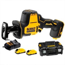 Аккумуляторная сабельная пила Dewalt DCS369M2, 2 акб 18 В XR Li-lon по 4.0 Ah, з/у, кейс