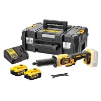 Акумуляторна прямошліфувальна машина DeWalt DCG426P2 в кейсі з 2 акб та з/п