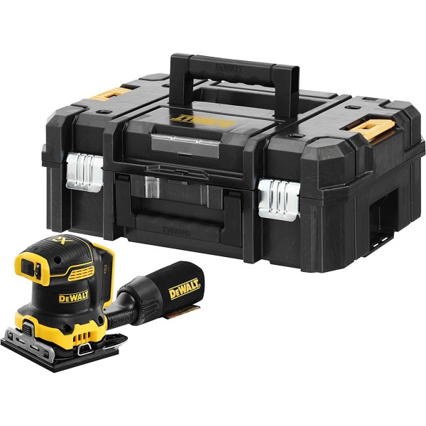 Акумуляторна вібраційна шліфмашина DeWalt DCW200NT каркас в кейсі