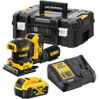 Акумуляторна вібраційна шліфмашина DeWalt DCW200P2 в кейсі з 2 акб і з/п