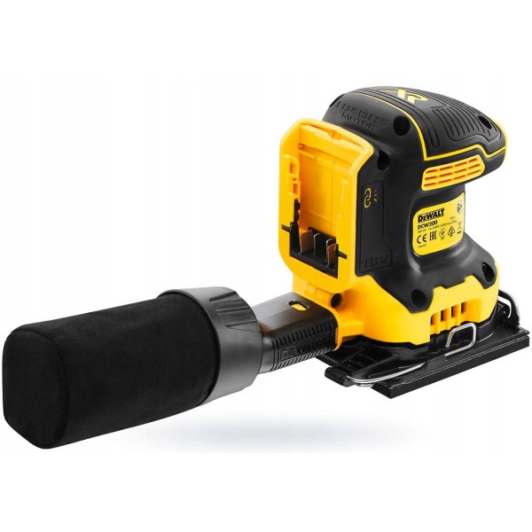 Акумуляторна вібраційна шліфмашина DeWalt DCW200N каркас в картоні