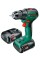 Аккумуляторная дрель-шуруповерт Bosch UniversalDrill 18V-60 c 2 акб 2.0Ah и з/у AL 18V-20 в кейсе