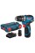 Безщітковий акумуляторний дриль-шурупокрут Bosch Professional GSR 12V-35 FC в L-Boxx 102 із 2 акб GBA 12V 3.0Ah та з/п GAL 12V-40