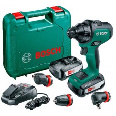 Акумуляторний безщітковий шурупокрут Bosch AdvancedDrill 18 у валізі з 2 акб PBA 18 V 2.5 Ah W-B і з/п AL 1830 CV