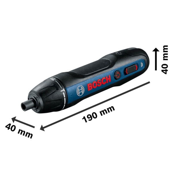 Акумуляторна викрутка Bosch GO gen2 Professional + 2 біти