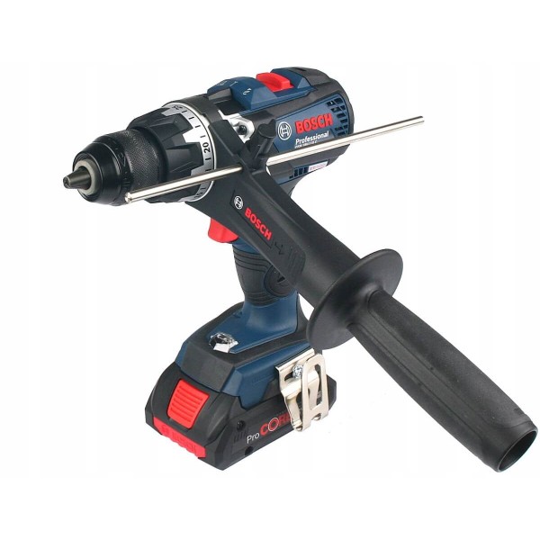 Акумуляторний ударний дриль-шурупокрут Bosch Professional GSB 18V-110 C в L-Boxx 136 з 2 акб GBA 18V 5.0Ah та з/п GAL 18V-40