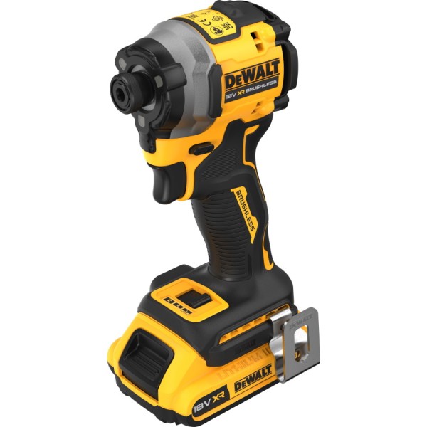 Акумуляторний ударний шуруповерт DeWALT DCF850NT, без акб, з/в, в кейсі
