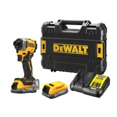 Шуруповерт ударний акумуляторний DeWALT DCF850E2T, 1 акб 1.7 Ah, з/п, в кейсі