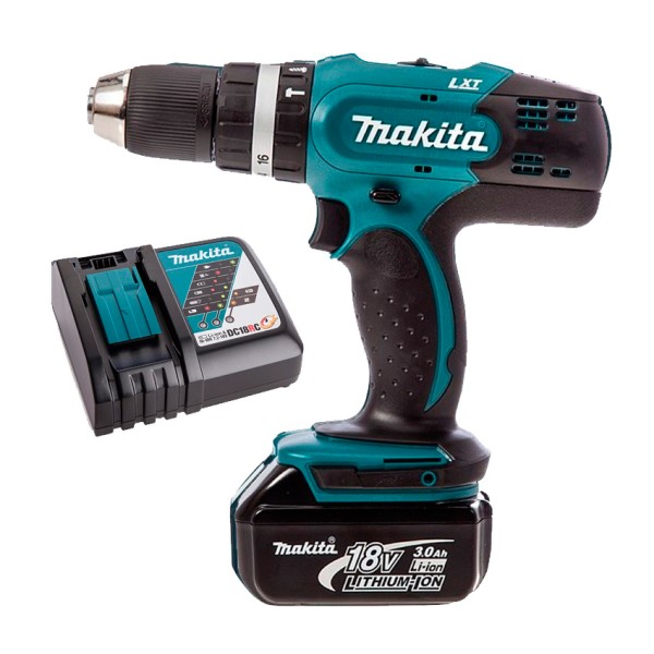 Аккумуляторный ударный шуруповерт Makita DHP453RFX8