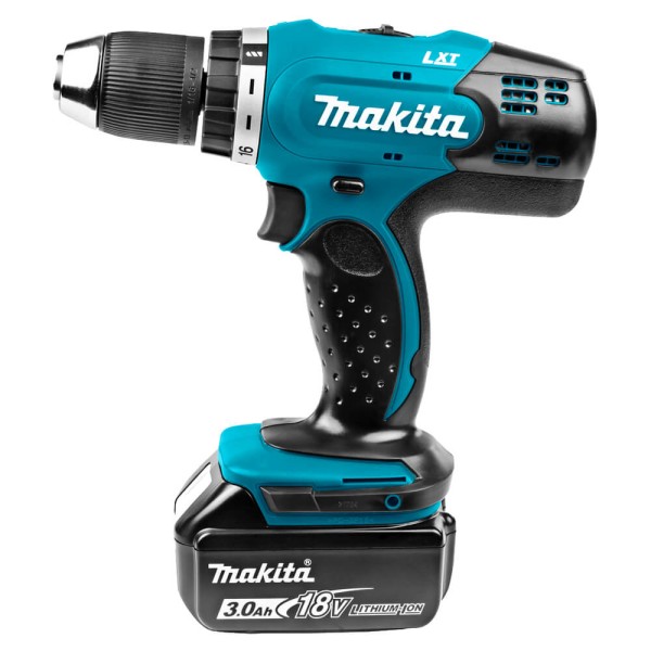 Акумуляторний дриль-шурупокрут Makita DDF453RFE в кейсі з 2 АКБ 18 V 3 Ah