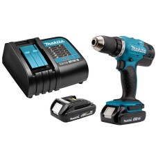 Акумуляторний дриль-шурупокрут Makita DDF453SYX4 з 2 акб 18 В 1.5 Ач, з/п DC18SD, у коробці