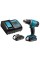 Аккумуляторная дрель-шуруповерт Makita DDF453SYX4 с 2 акб 18 В 1.5 Ач, з/у DC18SD, в коробке