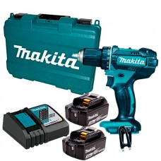 Аккумуляторная дрель-шуруповерт Makita DDF482RFE с 2 акб 3 Ah